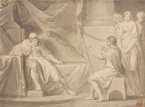 David før Saul af George Romney